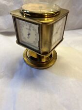 Vintage 1950’s Angelus Brass 5 In 1 Weather Station Swiss Clock    TIFFANY & Co. picture
