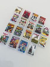 Random Miniature Comic Books Doll House Size, Marvel DC, Comics Set of 18 picture