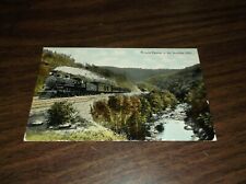 1910's  BOSTON & ALBANY NYC WESTERN EXPRESS IN BERKSHIRE HILLS UNUSED POST CARD picture