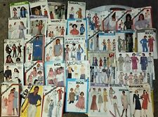 Vintage SEWING pattern Lot 1970s & 1980s picture