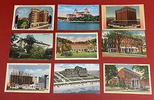 U.S. Hotels, Lot of 9  Different Postcards, Circa 1930's-1940's, Unused picture