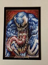 VENOM Sketch Card Print 001 Signed by Chris McJunkin picture