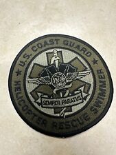 US Coast Guard USCG Helicopter Rescue Swimmer Patch - 4 1/2