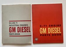 Vintage GM Diesel Parts Books, 1960’s. picture