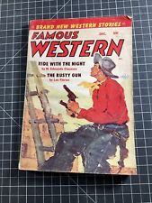 Famous Western Pulp Dec 1954 Vol. 15 #6 picture