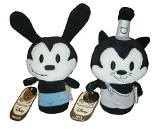 Hallmark Itty Bittys - Oswald & Pete Steamboat Willie Plush (Disney) NWT picture