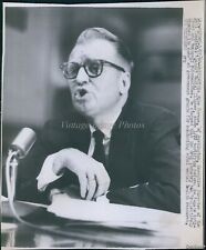 1960 Mike Gorman Nat'L Committee Against Mental Illness Politics Wirephoto 7X9 picture