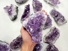 Large Amethyst Druzy Clusters Natural Purple Druze Geodes Stones Reiki Crystal picture