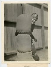 Movie Actor Nelson Eddy Football Practice at UCLA Los Angeles  CA Vintage Photo picture