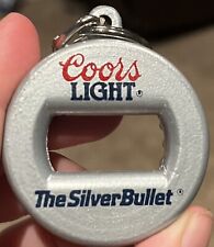 Vintage Coors Light Silver Bullet 3 In 1 Bev Key Keychain picture
