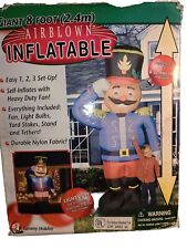 GEMMY HOLIDAY Toy Soldier Giant 8-Foot (2.4m) Airblown Inflatable Lights-Up  picture