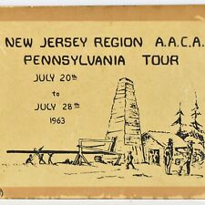 1963 Pennsylvania Tour AACA Antique Car Automobile Club Show New Jersey Region picture