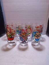 Alvin and the Chipmunks Vintage 1985 (Set Of 7)  mcdonald's Collectors Glasses  picture