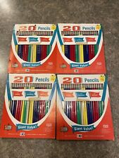K-Mart Wallace Pencils Brite-Tone No. 2 Vintage 20/Pack  (Sealed) Lot Of 4 picture