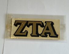 Vintage ZTA 1950’s Zeta Tau Alpha Decal Never Used 1950’s Original Decal Sealed  picture