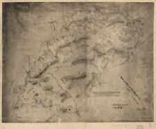 1860 Map| Map of part of Fauquier Co| Cadastral Fauquier County|Fauquier County picture
