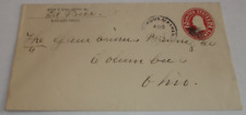 1909 B&O BALTIMORE & OHIO COLUMBUS & ATHENS RPO HANDLED ENVELOPE picture