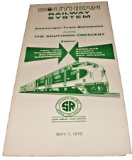 MAY 1973 SOUTHERN RAILWAY SYSTEM PUBLIC TIMETABLE FORM LT-87 picture