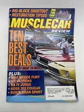 MUSCLE CAR REVIEW 1991 OCT - AMX, CROSS-BOSS, SS426 picture