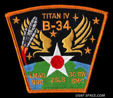 TITAN IV-B-34 NROL-14 PAYLOAD VAFB 30 SW 2SLS USAF DOD SATELLITE LAUNCH PATCH picture