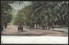 Peachtree Street, Atlanta, Georgia, Very Early Postcard, Unused picture