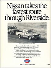 1988 Nissan Truck Riverside Race Original Advertisement Print Art Car Ad J744C picture