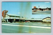 Groom TX- Texas, Golden Spread Motel And Grill, Antique, Vintage Postcard picture