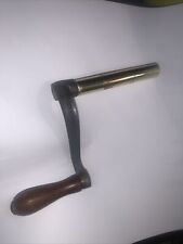 ANTIQUE EDISON CYLINDER PHONOGRAPH WINDING CRANK HOME STANDARD picture