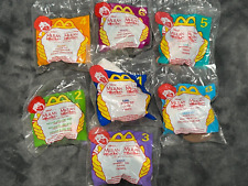 Vintage Lot of 7 McDonald's 1998 Disney Mulan Happy Meal Toys MIP picture