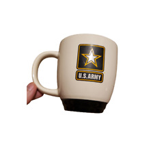 M Ware US Army Coffee Mug Tea Cup | Beige Green Gold 4