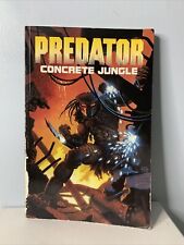 Predator Concrete Jungle Graphic Novel Dark Horse Comics Book Third Edition 1996 picture