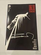 DARK KNIGHT DK III MASTER RACE #1 Signed By Frank Miller W/COA WE COMBINE S&H  picture