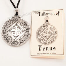 TALISMAN of VENUS Magic Pentacle Solomon Seal Pendant Necklace Love Jewelry picture