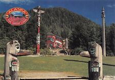 Inside Passage Alaska Totem Poles 4x6 Postcard 6724c picture