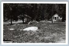 1940-50's SCOTTIES SUMMER CAMP CABINS COTTAGES REAL PHOTO POSTCARD picture