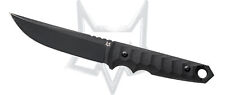 Fox Knives Ryu Fixed Blade Knife FX-634 Black Niolox Stainless Steel Black G10 picture