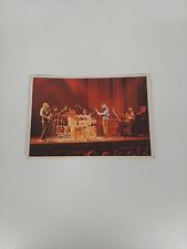 Pink Floyd Card Panini Pop Stars Sticker 1975 Mini-Poster Vintage Rock #43 picture