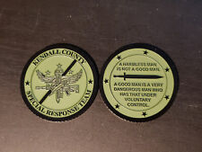 Kendall County SWAT team police challenge coin 2022 2023 picture