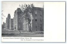 c1910's Northern Illinois Normal College Building Dixon Illinois IL Postcard picture