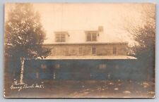 View of Hotel? Carry Pond Maine ME c1910 Real Photo RPPC picture