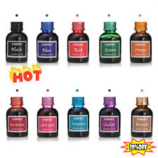 10 Rich Bright Colors Fountain Pen Ink In Bottle 30ml HOT NEW SALES picture