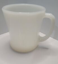  Vintage ANCHOR WHITE Milk Glass White Mug ANCHOR HOCKING Fire King VGC picture
