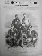 1882 Explorer America South Dr Also Paraguay Venuzuela 5 Newspapers Antique picture