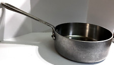 Vintage All-Clad Metal Crafters Master Chef 2 1/2Qt. Sauce Pan Cookng Food Stove picture