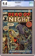 Dead of Night #1 CGC 9.4 1973 4339107008 picture