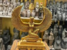 Huge New Egyptian Isis on a Boat Gold Leaf Museum Replica picture