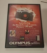 Olympus Camera 0M-10FC  Framed 8.5x11   picture
