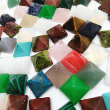 100/50/20 Pcs Chakra Pyramid Stone Set Crystal Nature Healing Set Random Color picture