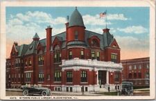 Vintage 1925 BLOOMINGTON, Illinois Postcard 