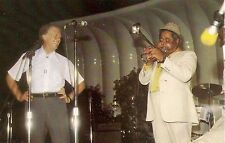 President Jimmy Carter and Dizzy Gillespie at White House Jazz Festival Postcard picture